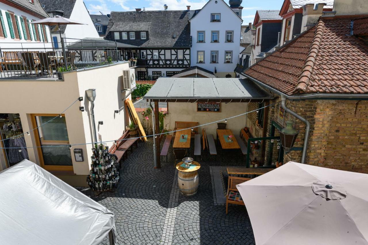 Fewo Kabine 21 / Zentral / Terrasse / Seilbahn Blick Apartment Ruedesheim am Rhein Exterior photo